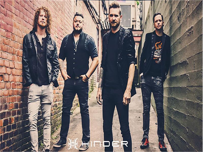 HINDER in concert Dec 27